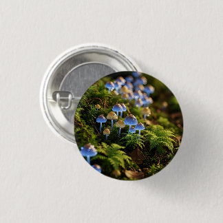 Bóton Redondo 2.54cm Magical Bioluminescent Fungi - Deep Forest