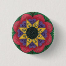 Mandala de jardim cultivado