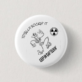 Bóton Redondo 2.54cm Mantenha em Rad Techin