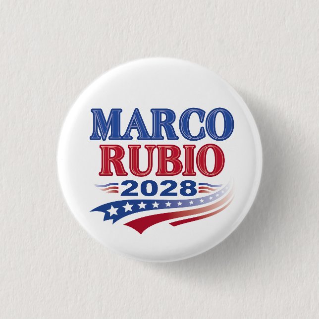 Bóton Redondo 2.54cm Marco Rubio 2028 (3st) (Frente)