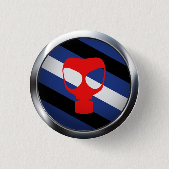 BÓTON REDONDO 2.54CM MEDALLION GÁS MASSA PRIDE (Frente)