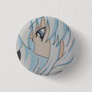Bóton Redondo 2.54cm Meninas do Anime