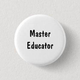 Bóton Redondo 2.54cm Mestre Educador