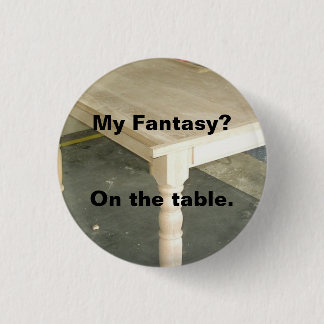 Bóton Redondo 2.54cm Minha fantasia - tabletop