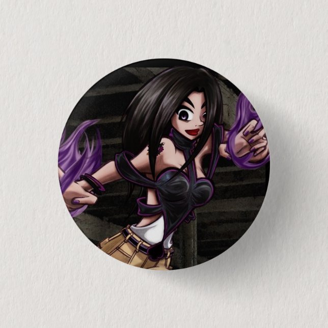 Bóton Redondo 2.54cm Mini botão da PÁ (Frente)