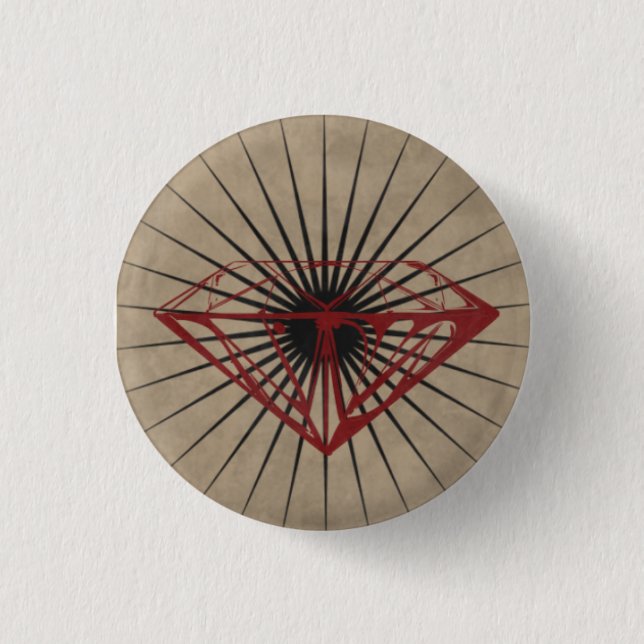 Bóton Redondo 2.54cm Ministério do Pin da verdade (Frente)