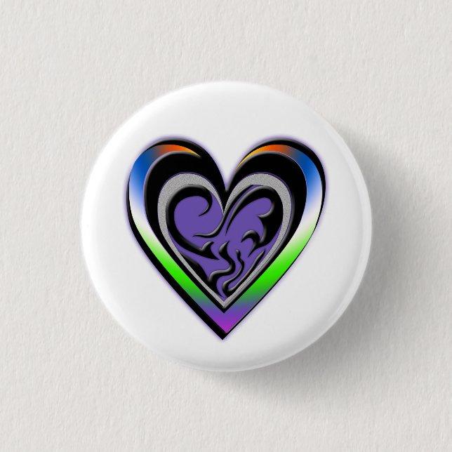 Bóton Redondo 2.54cm Mistério (Frente)