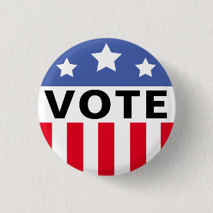 Bóton Redondo 2.54cm Modelo da campanha eleitoral