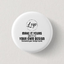 Modelo de Botão de Círculo Personalizado