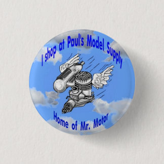 Bóton Redondo 2.54cm Modelo Suppy do botão do Sr. Motor