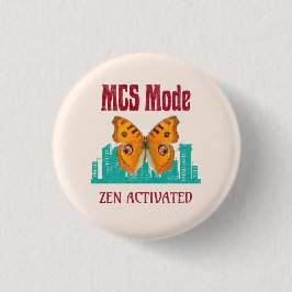 Bóton Redondo 2.54cm Modo MCS de Sensibilidade Química Múltipla