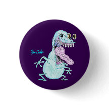 monstro alienígena desenho animado azul claro