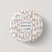 Motif abstrait minimaliste beige et blanc