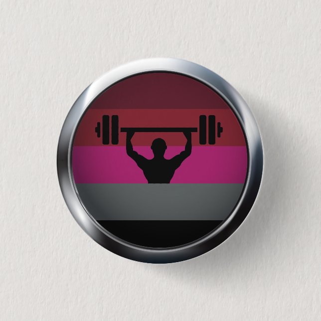 BÓTON REDONDO 2.54CM MUSCLE PRIDE MEDALLION (Frente)