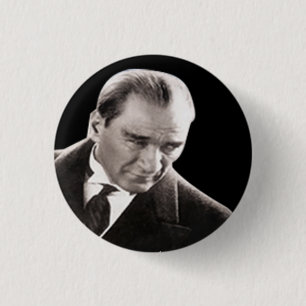 Bóton Redondo 2.54cm Mustafa Kemal Ataturk