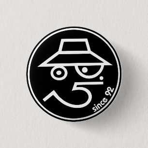 Bóton Redondo 2.54cm Nanna Smith Attyre Pin Original