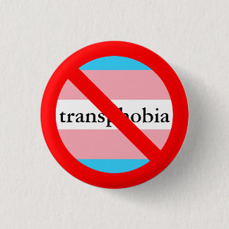 Bóton Redondo 2.54cm nenhum transphobia permitido