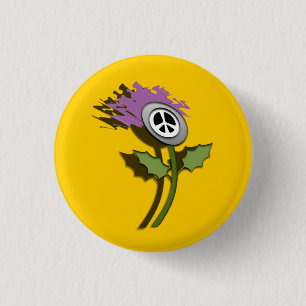 Bóton Redondo 2.54cm Nenhuns desenhos animados escoceses Pinback do