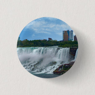 Bóton Redondo 2.54cm Niagara Cai do Lado Canadiano