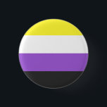 Bóton Redondo 2.54cm NonBinary Flag<br><div class="desc">Bei uns findest du eine einzigartige Kollektion mit moderne,  coole und lustige NonBinary Pride Motive. Stöbere durch unsere Vielfalt und finde jetzt Dein passendes Lieblingsteil!</div>
