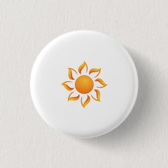 Bóton Redondo 2.54cm Nós preenchemos os dias com luz solar (Frente)
