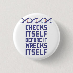 Bóton Redondo 2.54cm O ADN verifica-se antes que se destrua. É a