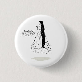 Bóton Redondo 2.54cm O fantasma em meu botão de "Ghostbot" da máquina