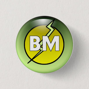 Bóton Redondo 2.54cm O melhor homem