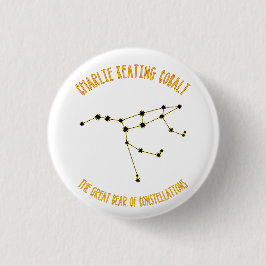 Bóton Redondo 2.54cm O Urso do Excelente