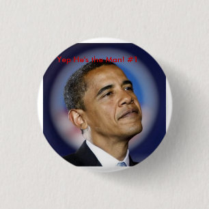 Bóton Redondo 2.54cm Obama%20reuters%20halo, sim é o homem! #1
