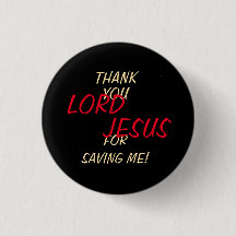 “Obrigado SENHOR JESUS Por Me Salvar” Preto