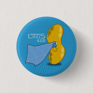Bóton Redondo 2.54cm OP: Botão de Linus