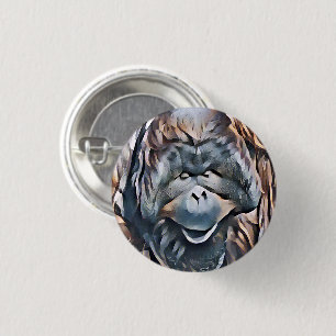 BÓTON REDONDO 2.54CM ORANGUTAN