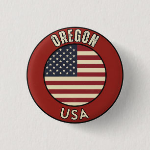 Bóton Redondo 2.54cm Oregon Estados Unidos da América