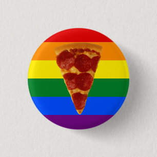 Bóton Redondo 2.54cm Orgulho da pizza