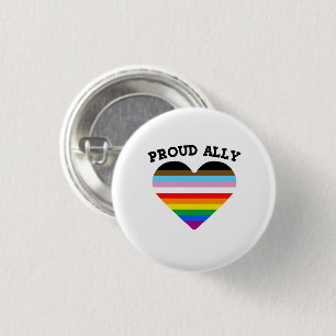 Bóton Redondo 2.54cm Orgulho do Progresso de Ally Orgulho Orgulho