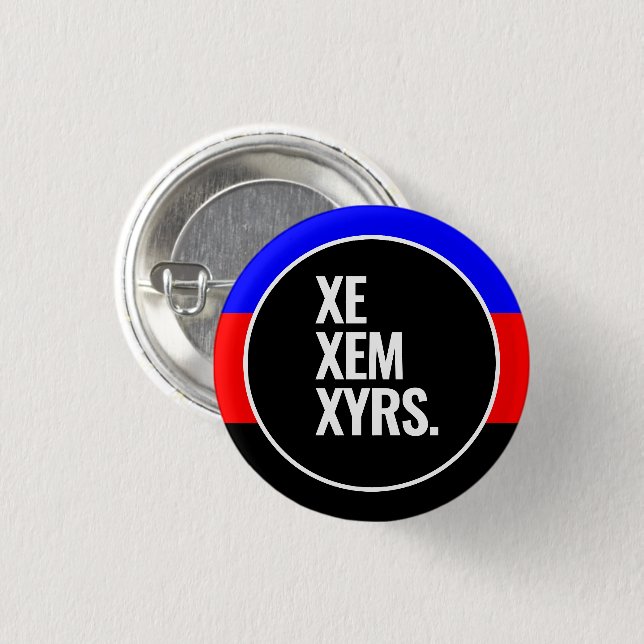 Bóton Redondo 2.54cm Orgulho Polimário (Frente & Verso)