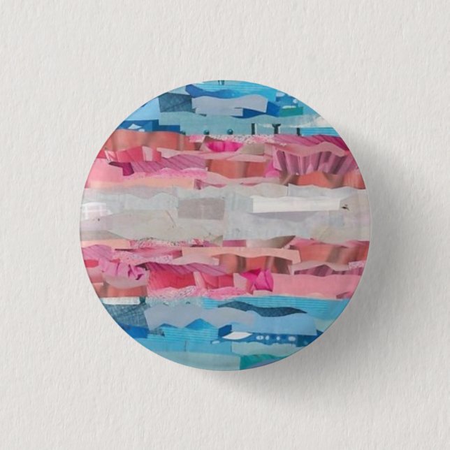 Bóton Redondo 2.54cm Orgulho Transgênero (Frente)