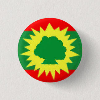 Bóton Redondo 2.54cm Oromia flag on button