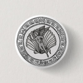 Bóton Redondo 2.54cm Os atletas! crachá de símbolo Afrodite / Vênus