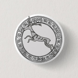 Bóton Redondo 2.54cm Os atletas! crachá de símbolo Artemis / Diana