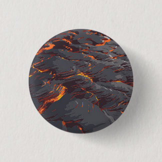 Bóton Redondo 2.54cm Padrão de Fluxo de Lava