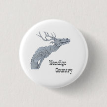 País Wendigo Folclore Algonquiano Botão