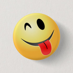 Bóton Redondo 2.54cm Palhaço