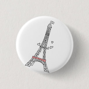 Bóton Redondo 2.54cm Paris