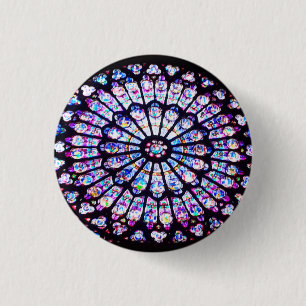 Bóton Redondo 2.54cm Paris Notre Dame - A Janela Rosa