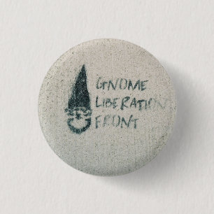Bóton Redondo 2.54cm Parte dianteira da libertação do gnomo