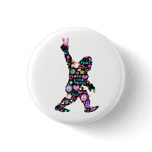 Pé Grande de Paz Hippie Engraçado Pé Grande