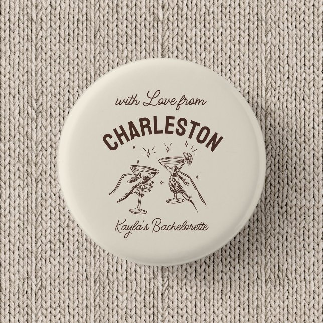 Bóton Redondo 2.54cm Personalizado Com Amor de Destino Solteira (Criador carregado)