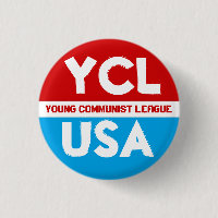 Pin comunista novo da liga (YCLUSA)
